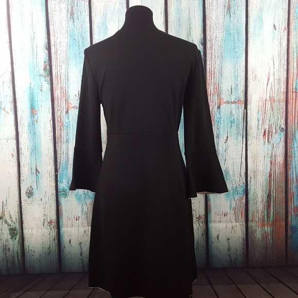 Rachel Zoe Bell Sleeve Zipper A-Line Dress - Picture 2 of 8